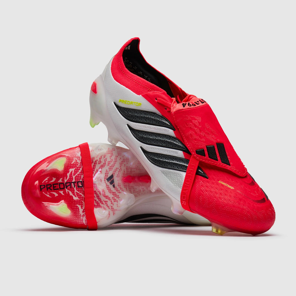 Predator 26 Lengüeta Elite Fg rojo y blanco