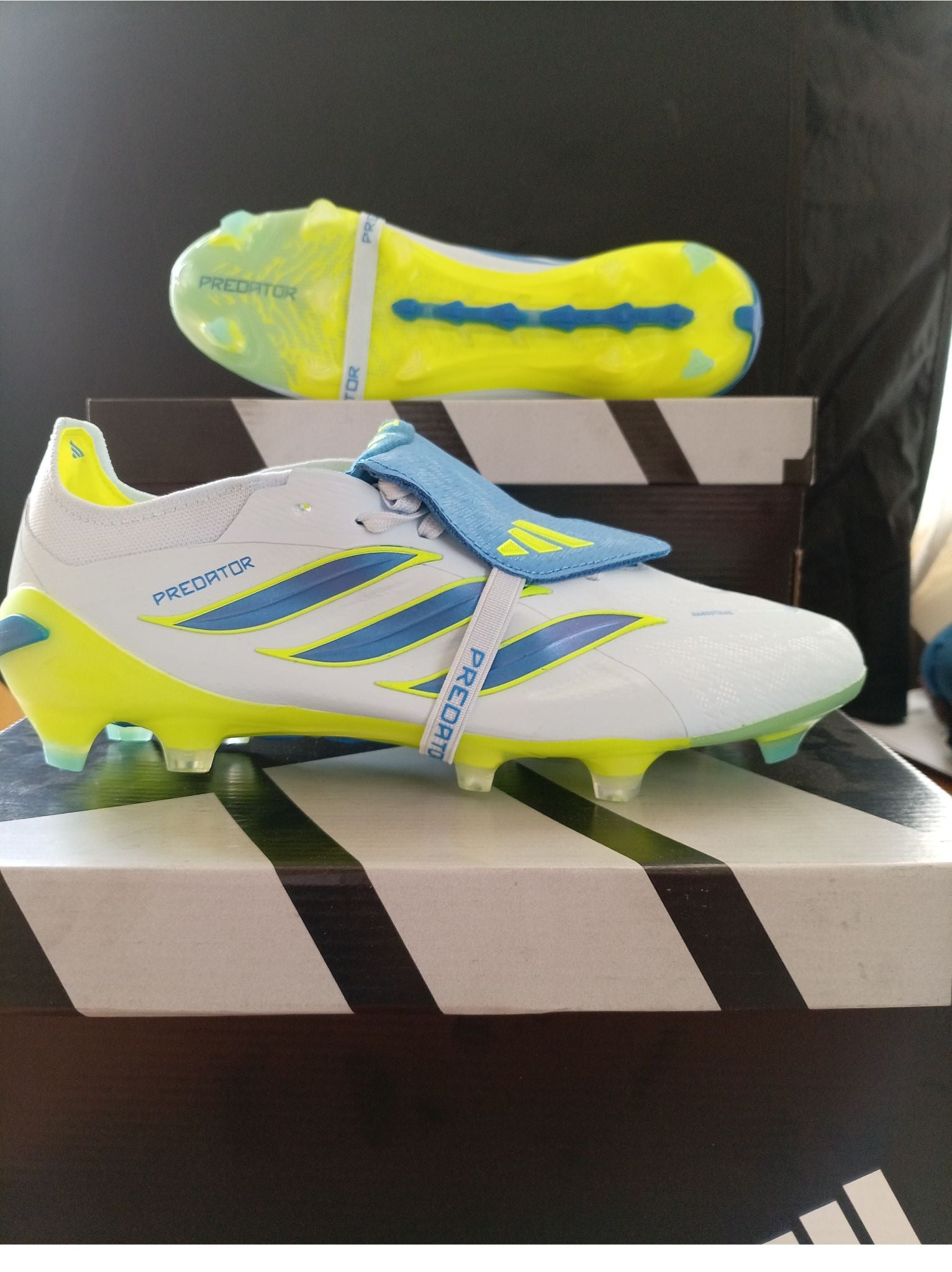 PREDATOR ICE COLD FT azul gris