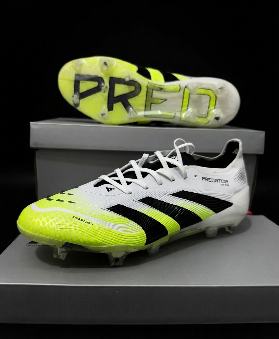 Predator Elite — Blanco (césped sintético, AG)