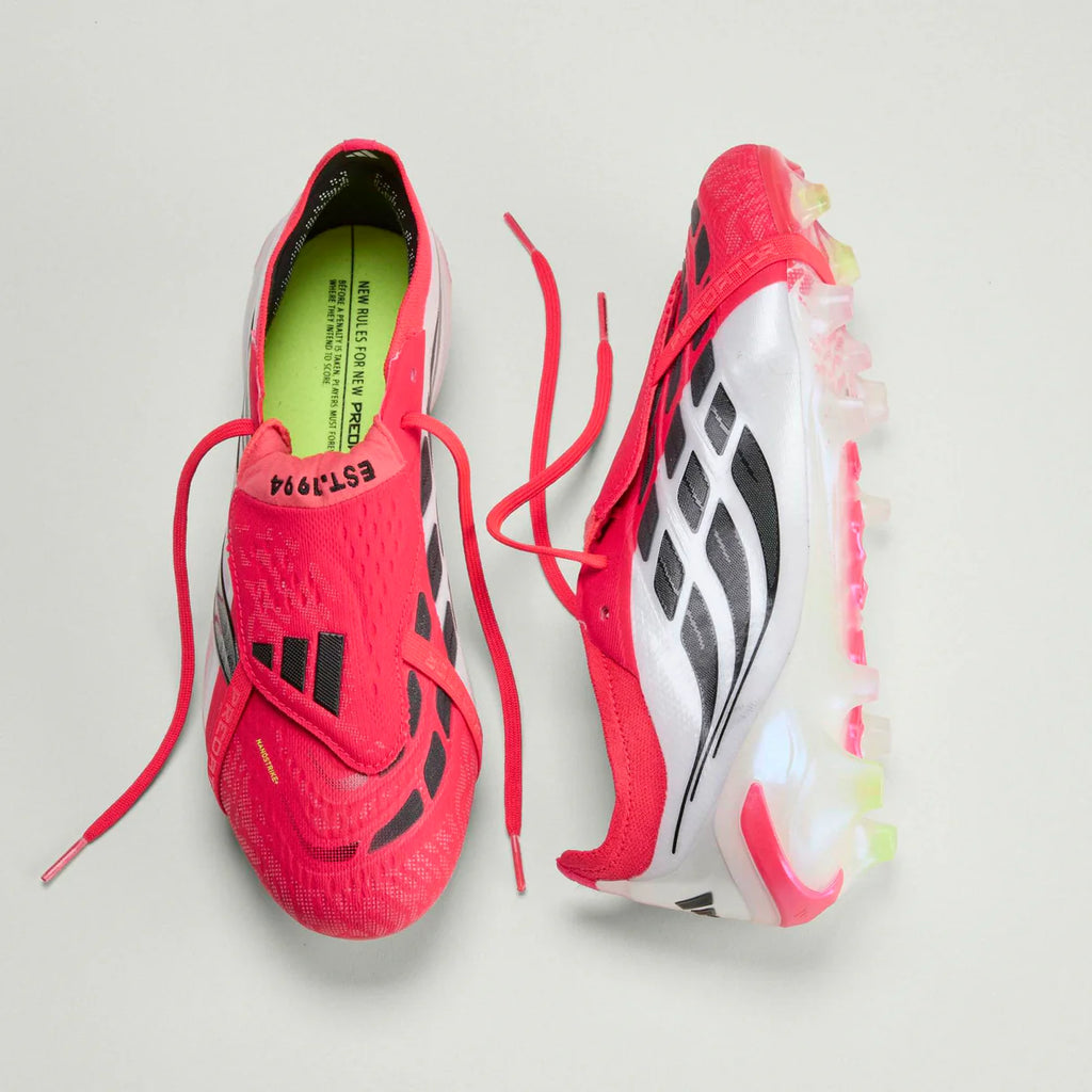 Predator 26 Lengüeta Elite Fg rojo y blanco