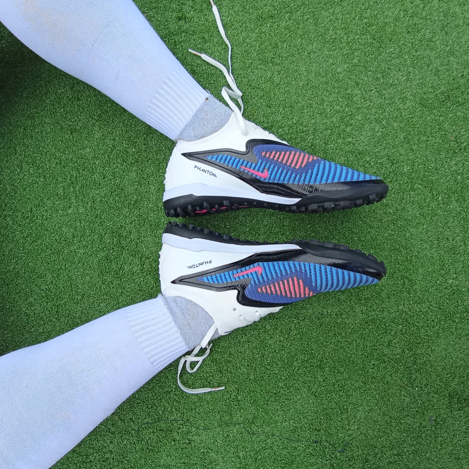 NIke Phantom 6 azules micros